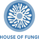 House of Fungi Icon and Wordmark Logo